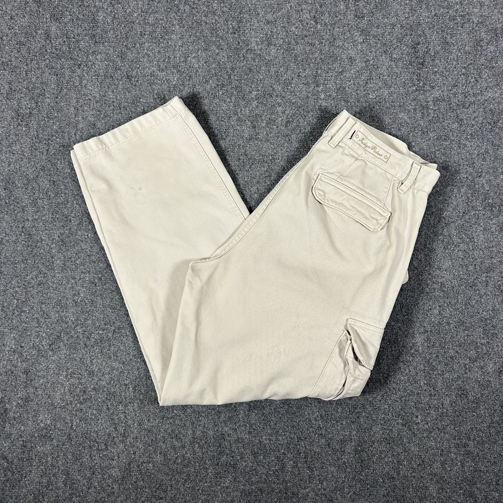 Y2k Indigo Palms Tommy Bahama Men's  Khaki Cargo Pants Size 36x30 Canada #3006